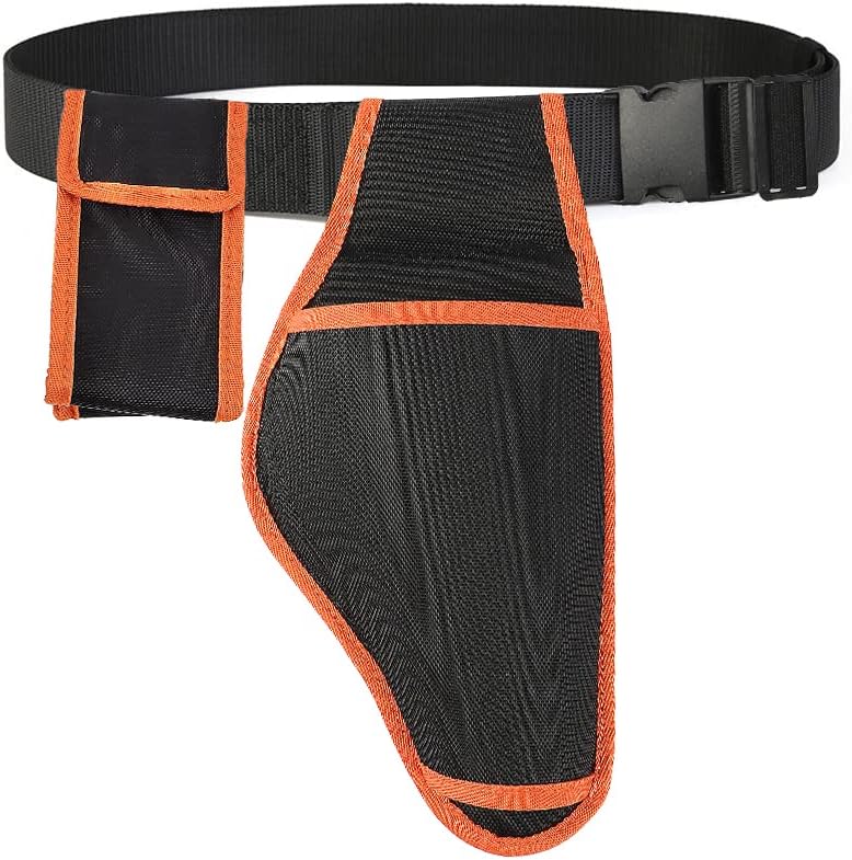 Bostar Housse pour sécateur électrique avec sac réglable de ceinture pour sécateur sans fil Batteries Mobile Verre d'eau