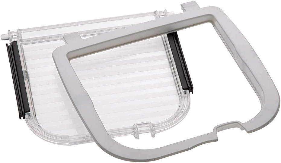 Ferplast Porte de Rechange pour Port pour Chats chatière, Porte basculante Swing 5-7 Taille Petite, Blanc