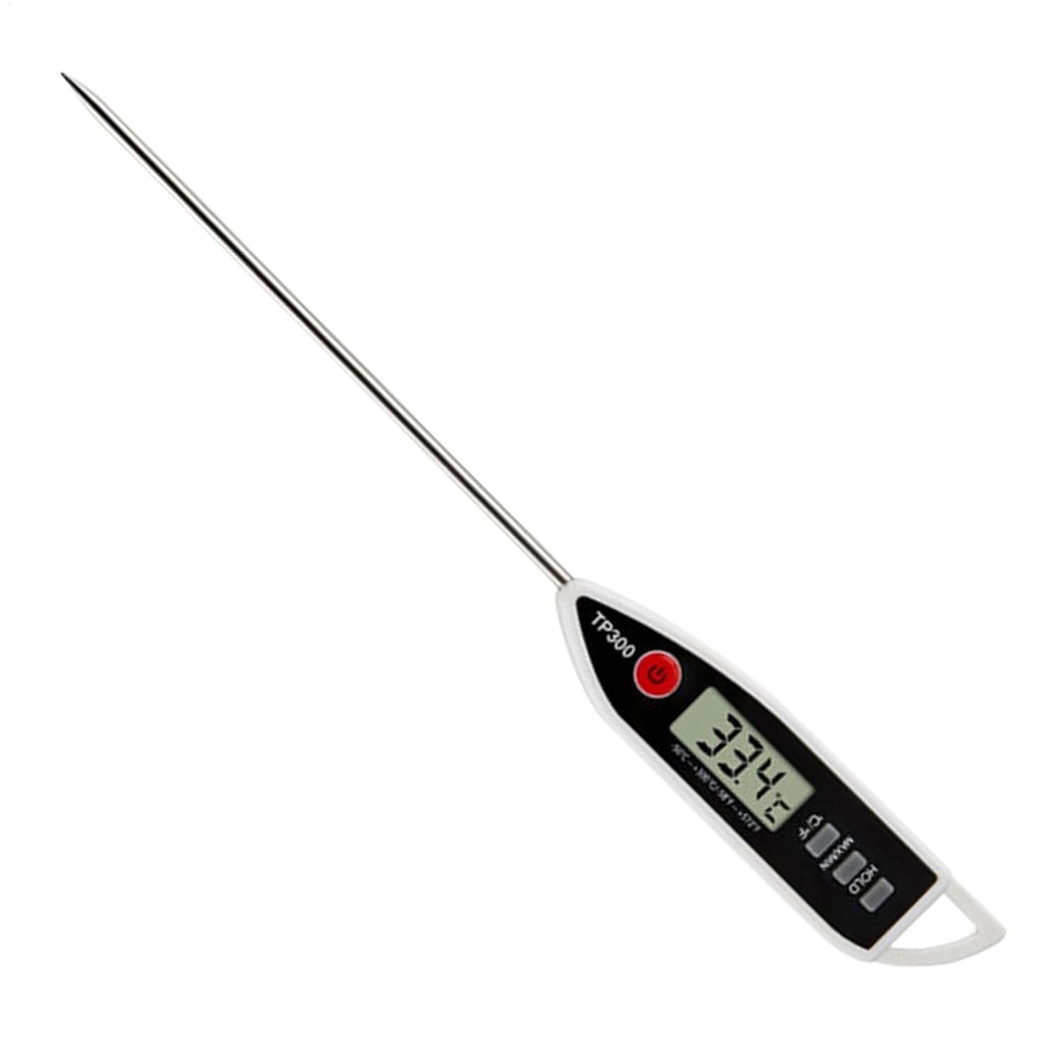 Thermomètre numérique à viande : thermomètre étanche avec grand écran LED