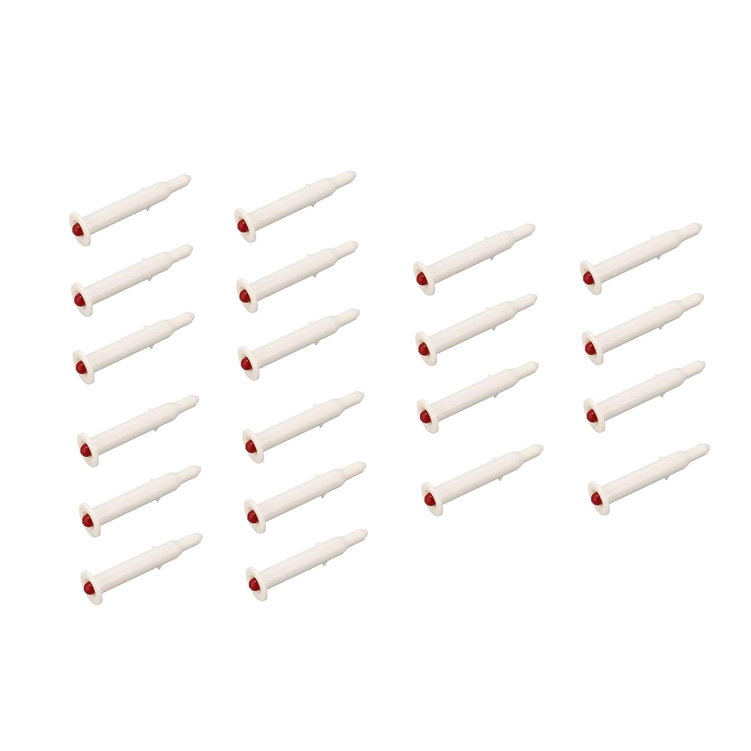 KIMISS Thermomètre à Volaille Jetable 20pcs pour Poulet Rôti - Compteur de Température de Cuisson Précis pour la Dinde, la Viande et le Poisson - Timer Pop-up RT Facile pour la Cuisine