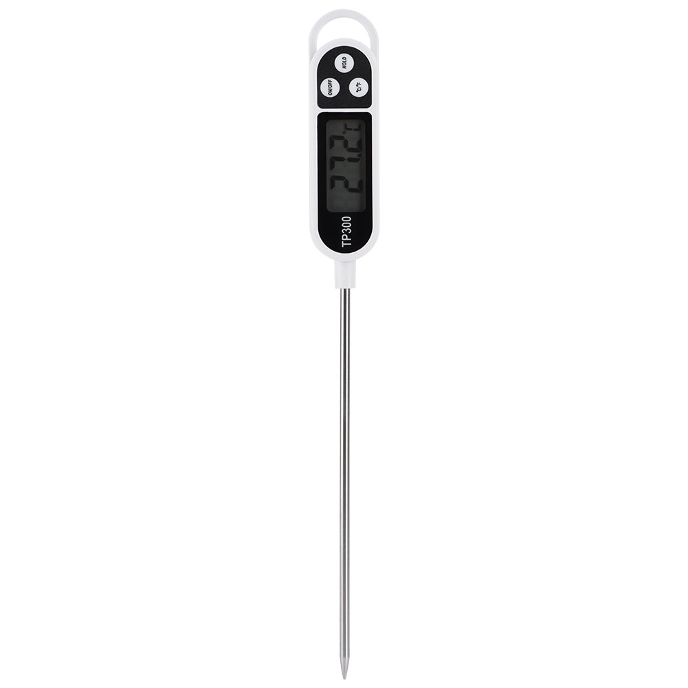 Alomejor Thermomètre de Cuisson Numérique, Sonde de Haute qualité, Mesure de la Température, Viande BBQ pour les Amateurs de Cuisine