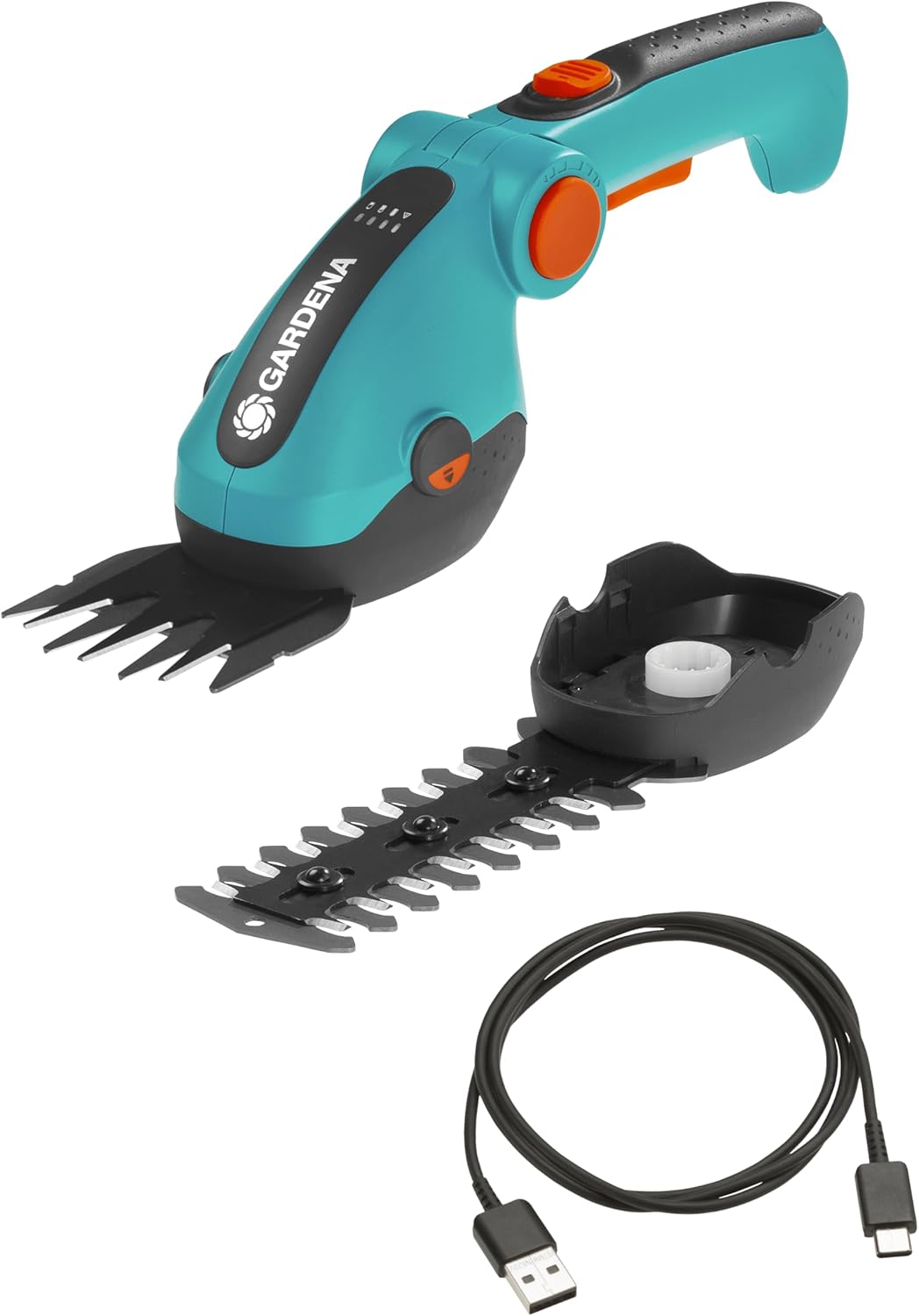 Gardena Kit cisaille à Gazon ComfortCut Li + Lame Taille-buissons