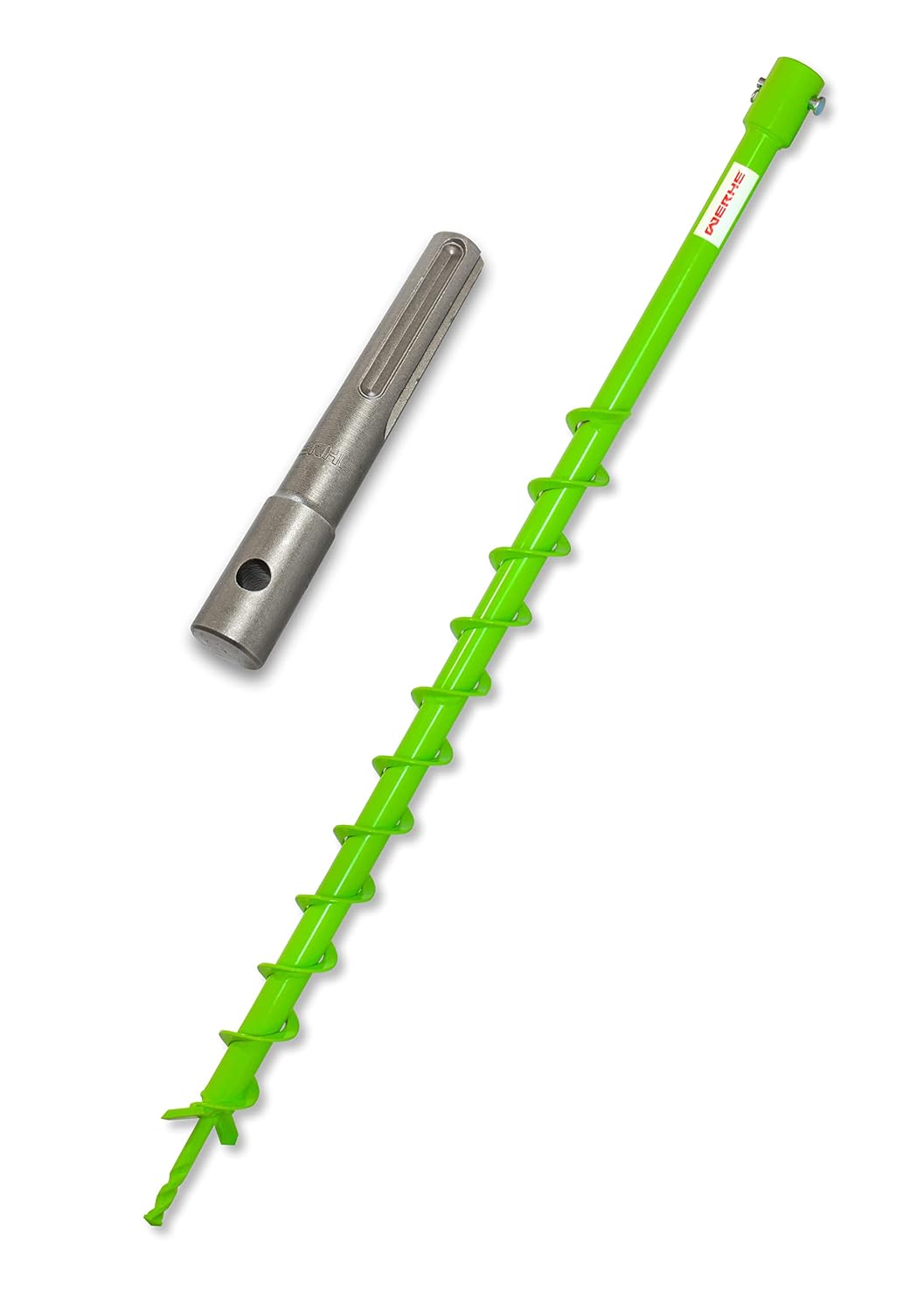 WERHE Tarière 40 mm SDS Max Emmanchement, 80 cm