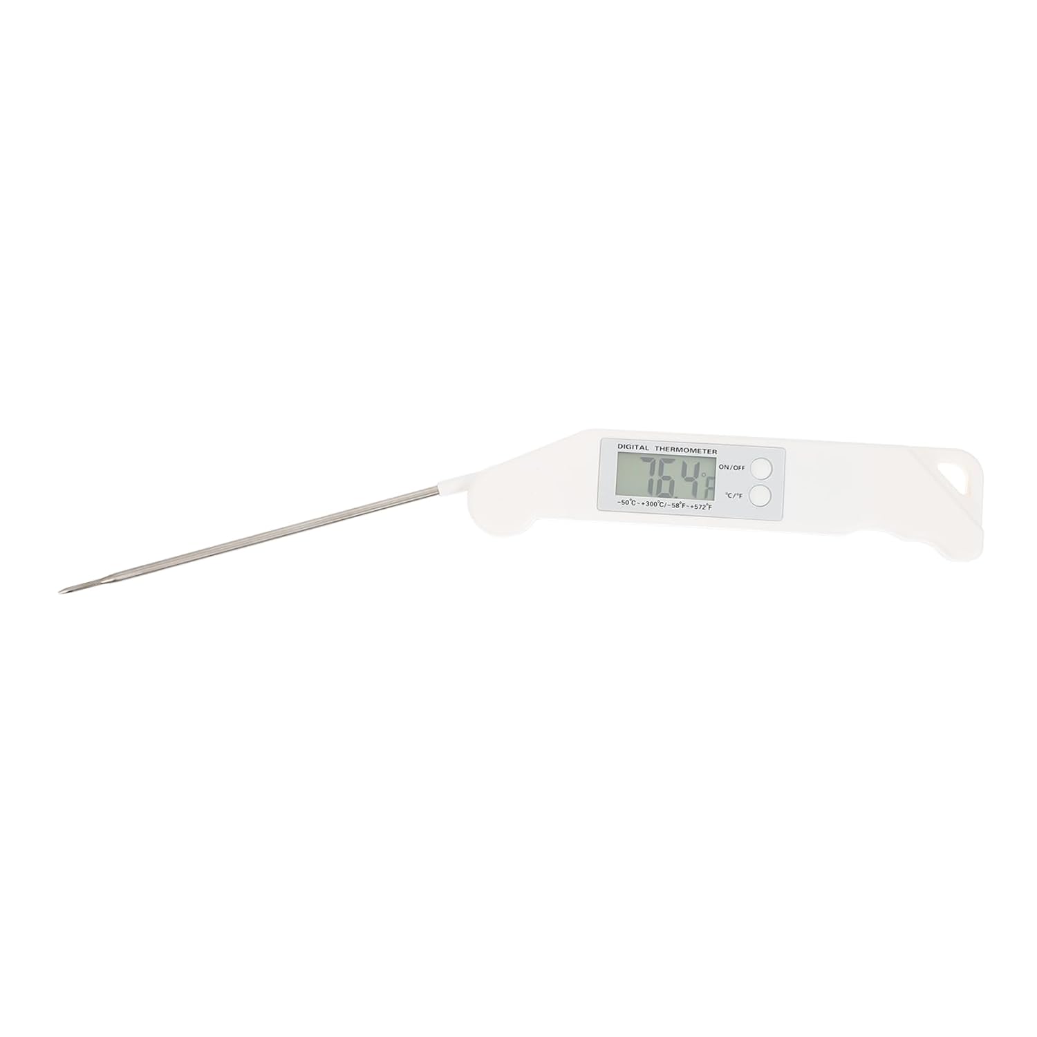 Alipis 1 Pièce Thermomètre de Cuisson Étanche Thermomètre Électronique pour Viande pour Barbecue Cuisine Affichage LCD pour Lecture Rapide Secondes