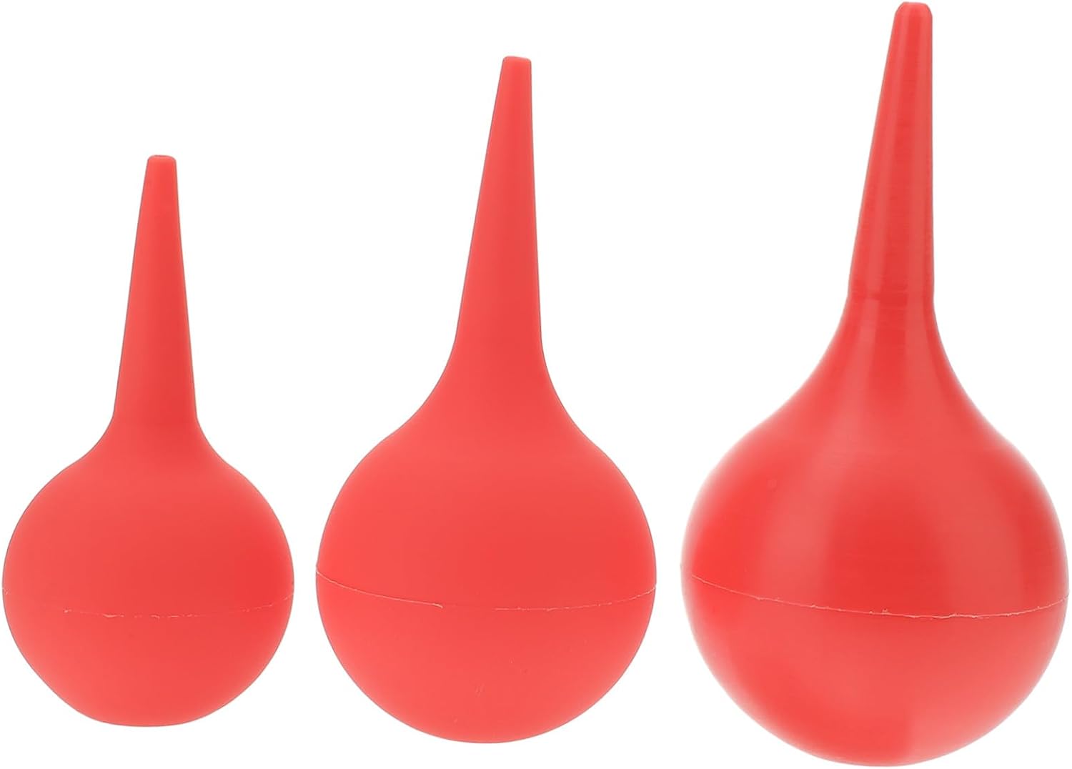 3 pièces Boule Soufflante Caoutchouc pour Nettoyage Poussière Souffleur Mini pour Électronique et Oreille Facile à Manipuler Usage Maison Bureau