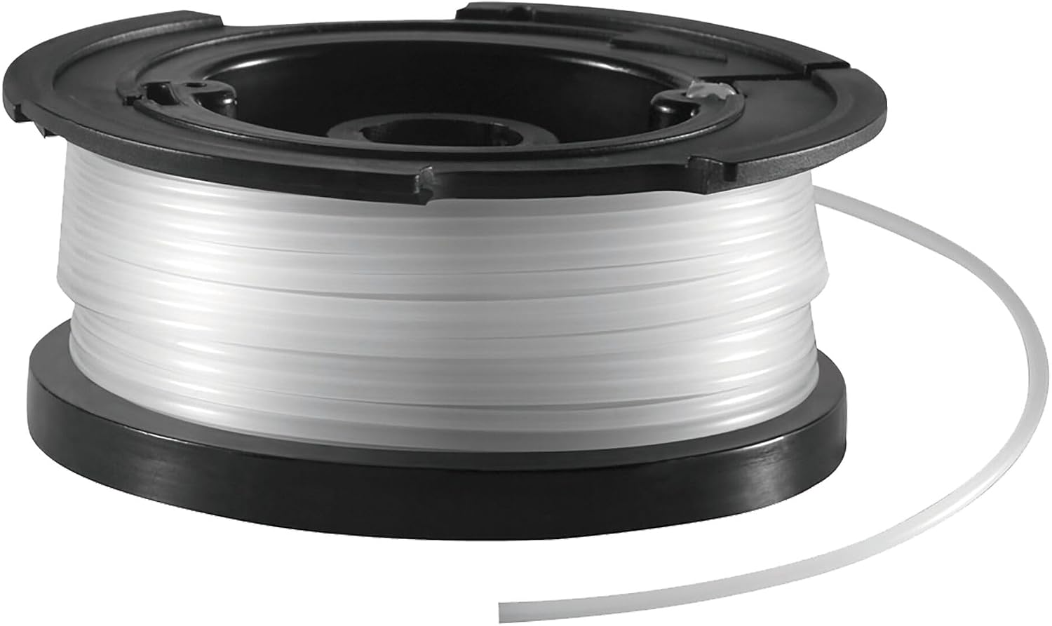 BLACK+DECKER Bobine de Rechange pour Coupe-Bordures, Bobine Reflex, 10 m de Fil en Nylon Reflex, Fil de ⌀1,5 mm, A6481-XJ (Lot de 2)