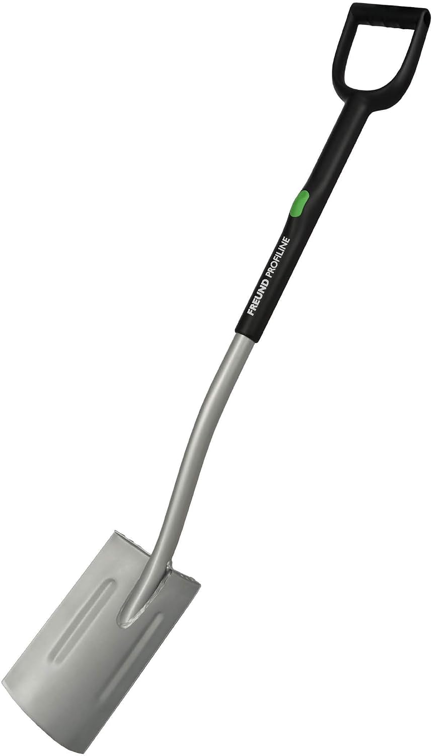 Freund Victoria Profiline 69405 Bêche avec Manche télescopique (Longueur 109-127 cm, Pelle réglable en Hauteur, pédale antidérapante 30 x 18,5 cm, Pelle de Jardin) 1180633