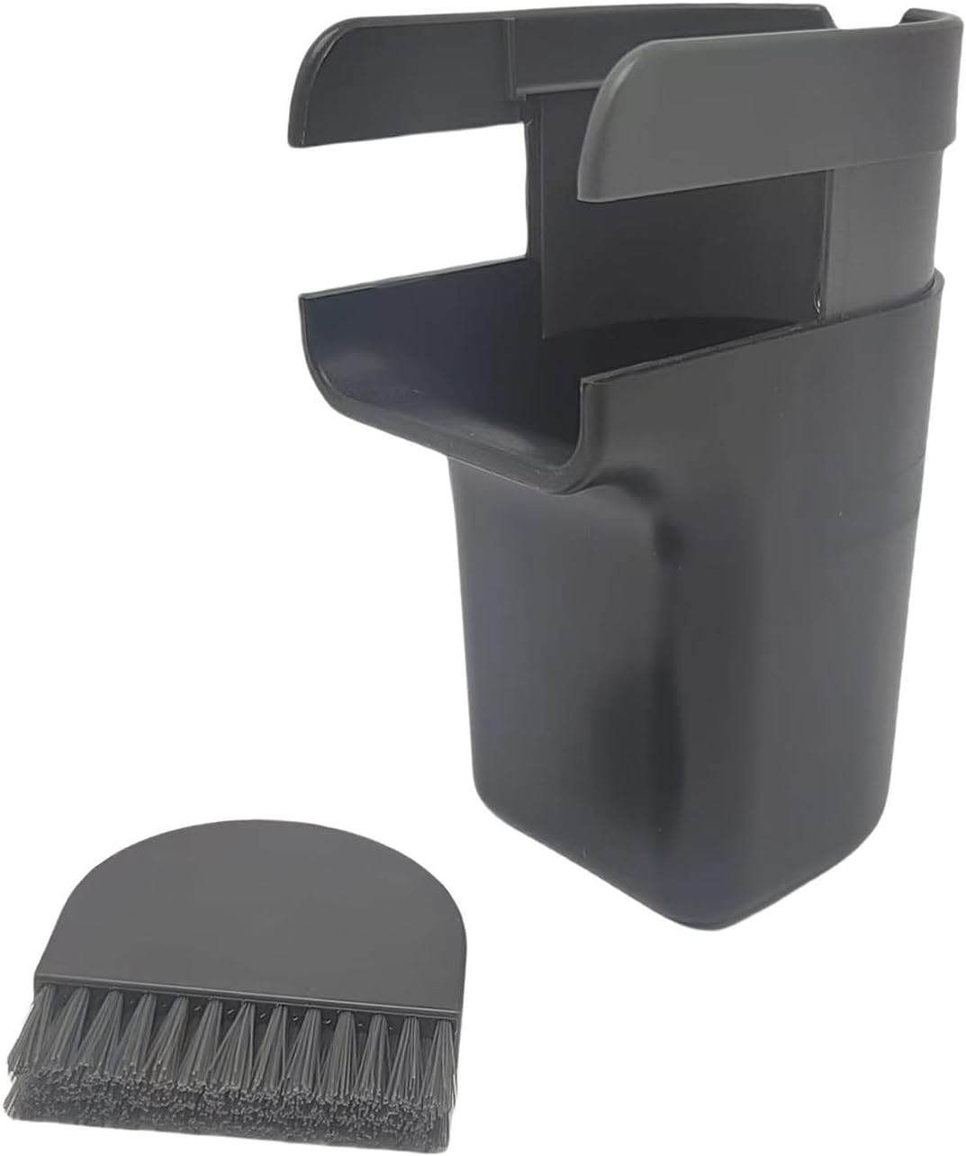Boîte de rangement multifonction de bureau pour petits objets, nettoyage de bureau, petite poubelle avec brosse d'organisation informatique
