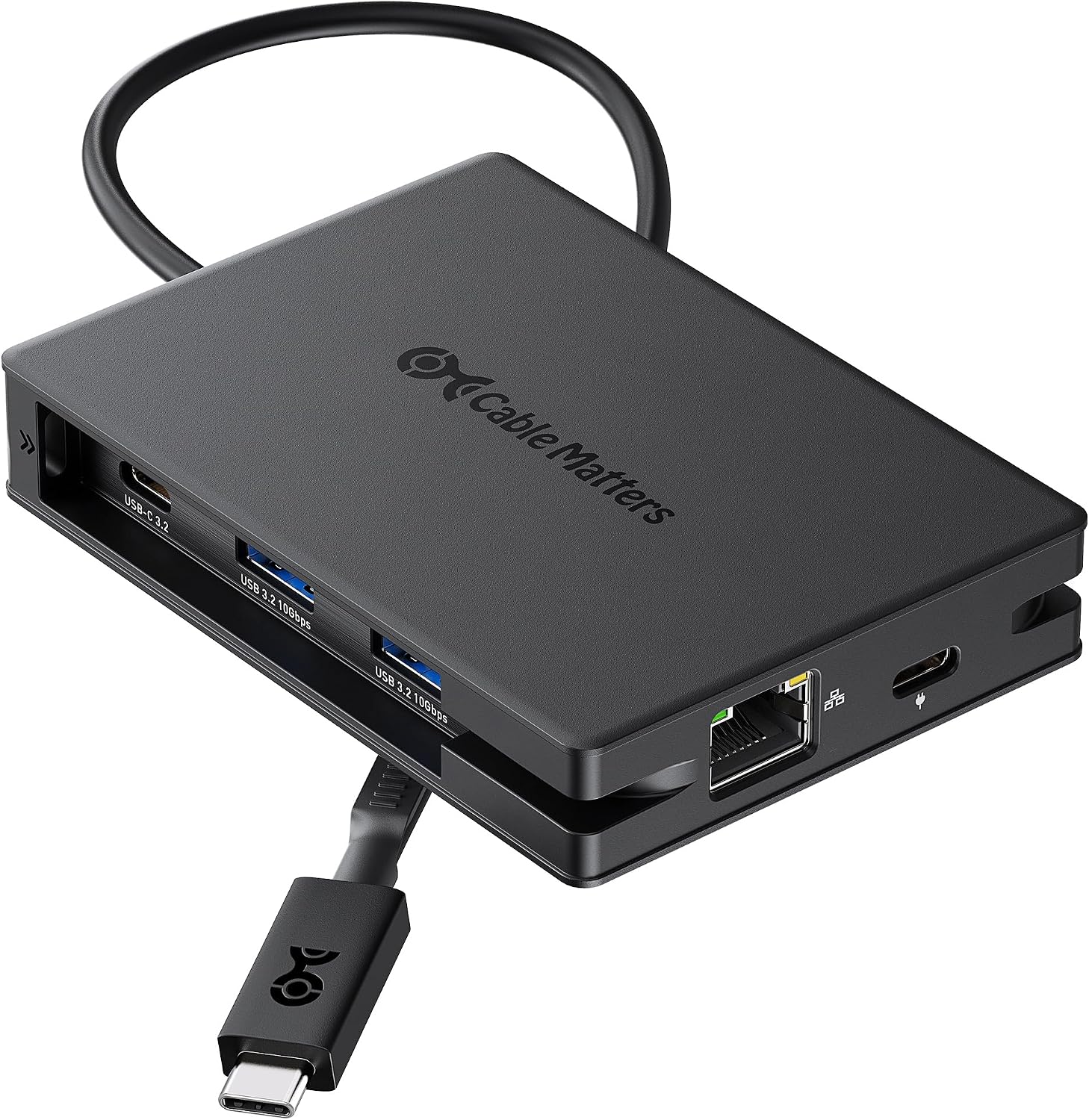 Cable Matters Adaptateur Multiport USB-C 8 en 1, 2 X HDMI