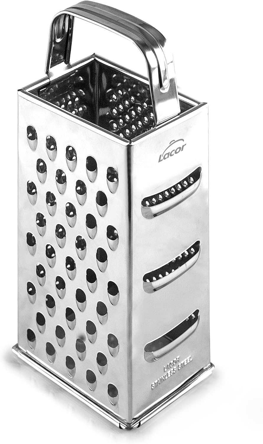 Lacor 60305 - râpe 6 en 1, robuste et résistante, adapté au