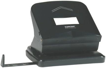 4 x Perforatrice de bureau avec rail de Approche Perforatrice jusqu'à 27 feuilles