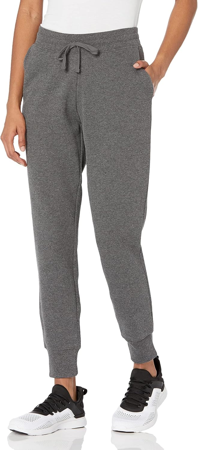 Amazon Essentials Femme Pantalon De Jogging À Revers en Polaire (Disponible en Grande Taille)