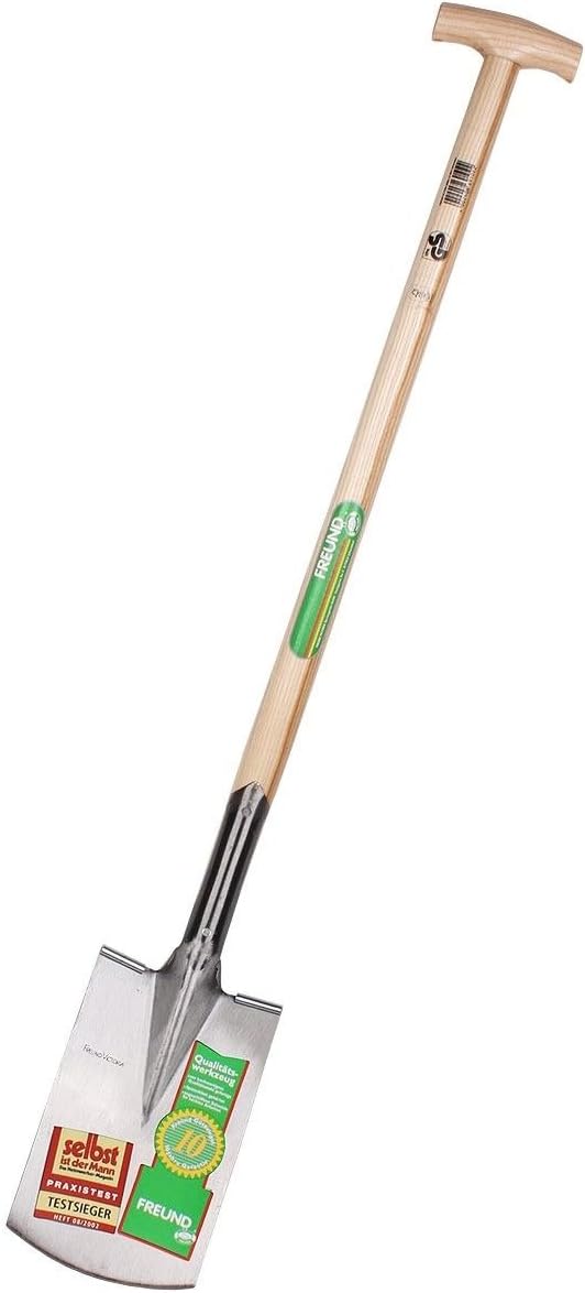 Freund-Victoria 1190502 Bêche de jardin 69102, Argent/Brun