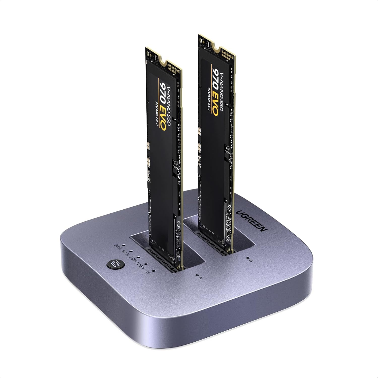 UGREEN Station d'accueil M.2 NVMe 20Gbps USB 3.2 Gen 2 Boîtier SSD NVMe