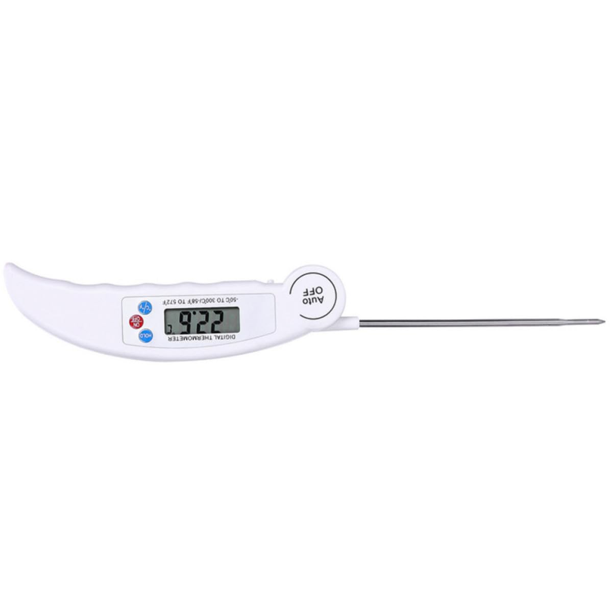 Artibetter Thermomètre à Viande Thermomètre Digital Précis Sonde en Acier Inoxydable Pliable Lecture Facile et Instantanée pour Barbecue Cuisine en Plein Air
