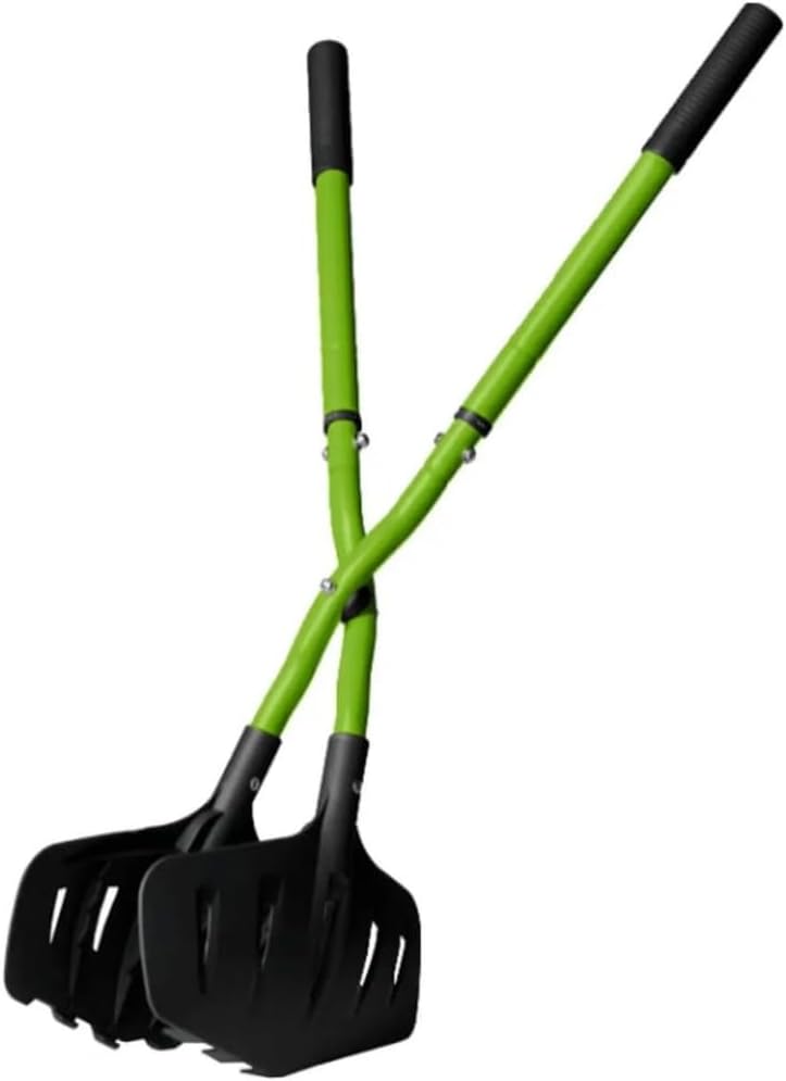 Venteo - Pince Multifonctions Ramasse Feuilles XXL Rootslayer | Manche Télescopique Anti-Corrosion et Mâchoires en Poly-Fibre | Pince de Ramassage Feuilles, Fruits et Déchets | Outils Jardinage