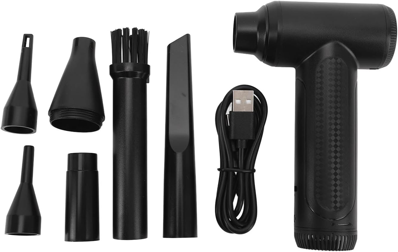 Petit souffleur électrique à Air comprimé, Nettoyage Efficace, léger et Portable pour Voiture, Maison, Bureau