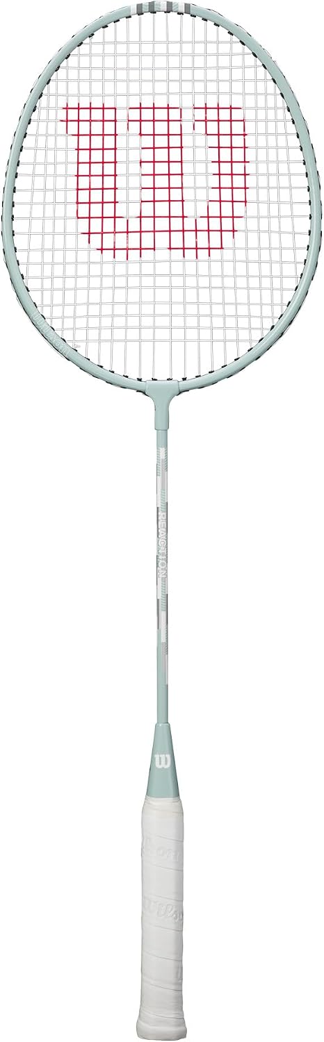 Wilson Reaction 70 Badminton Racket | Raquette au Cadre équilibré et maniable, pour Les Joueurs débutants à intermédiaires