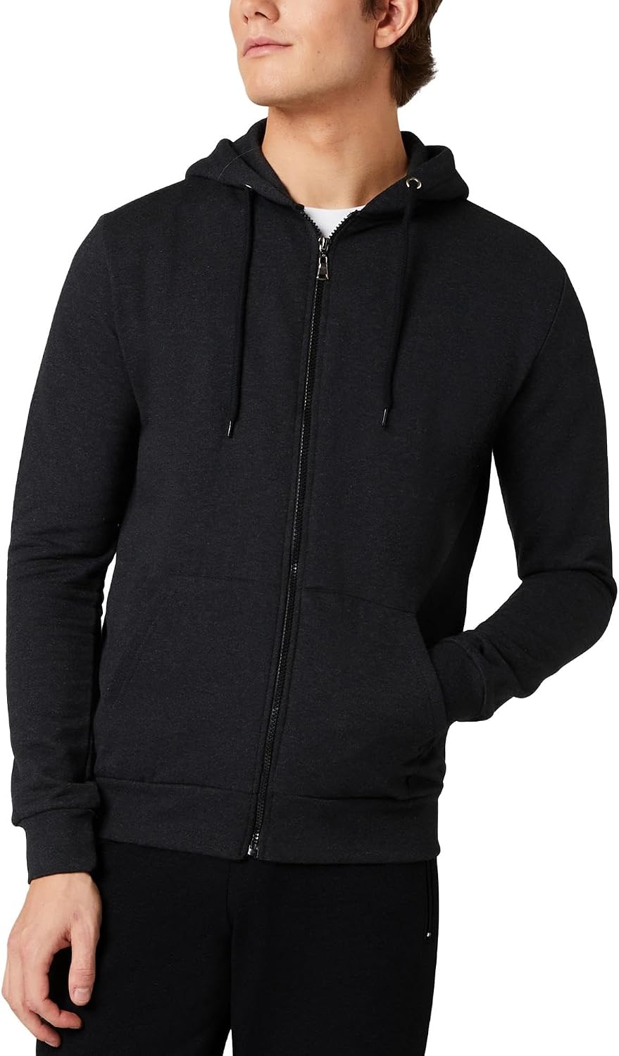 FM London Zipped Sweat-Shirt À Capuche Homme