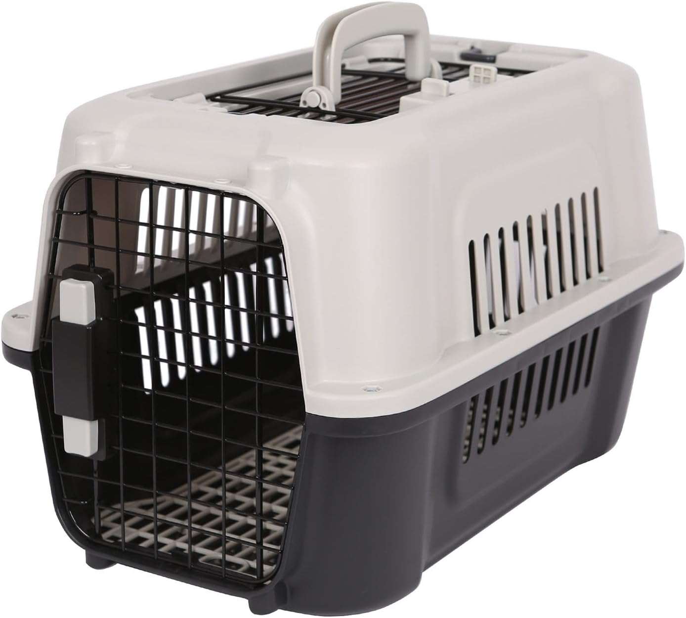 Harbour Housewares 1x Cage de Transport Rigide pour Chat - Moyen