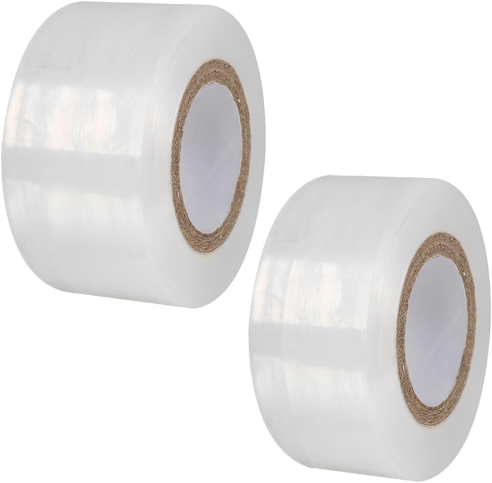 Ruban de Greffage Extensible, 2 Rouleaux Ruban de Greffe d'Arbre Autoadhésif pour Jardinage, Bande de Greffage pour Arbres Fruitiers et Plantes de Pépinière (3cm & 6cm)