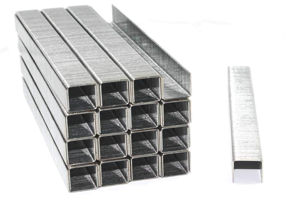 Lot de 5 000 agrafes type 53, extra dur, pour agrafeuses manuelles et électriques, galvanisées (dimensions : 10/11,4 mm)