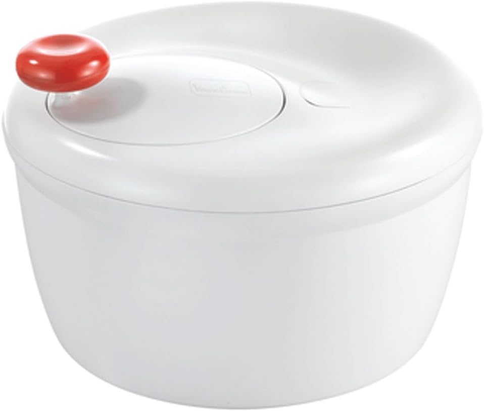 Moulinex - Essoreuse à salade rétractable compatible lave vaisselle - 4 L