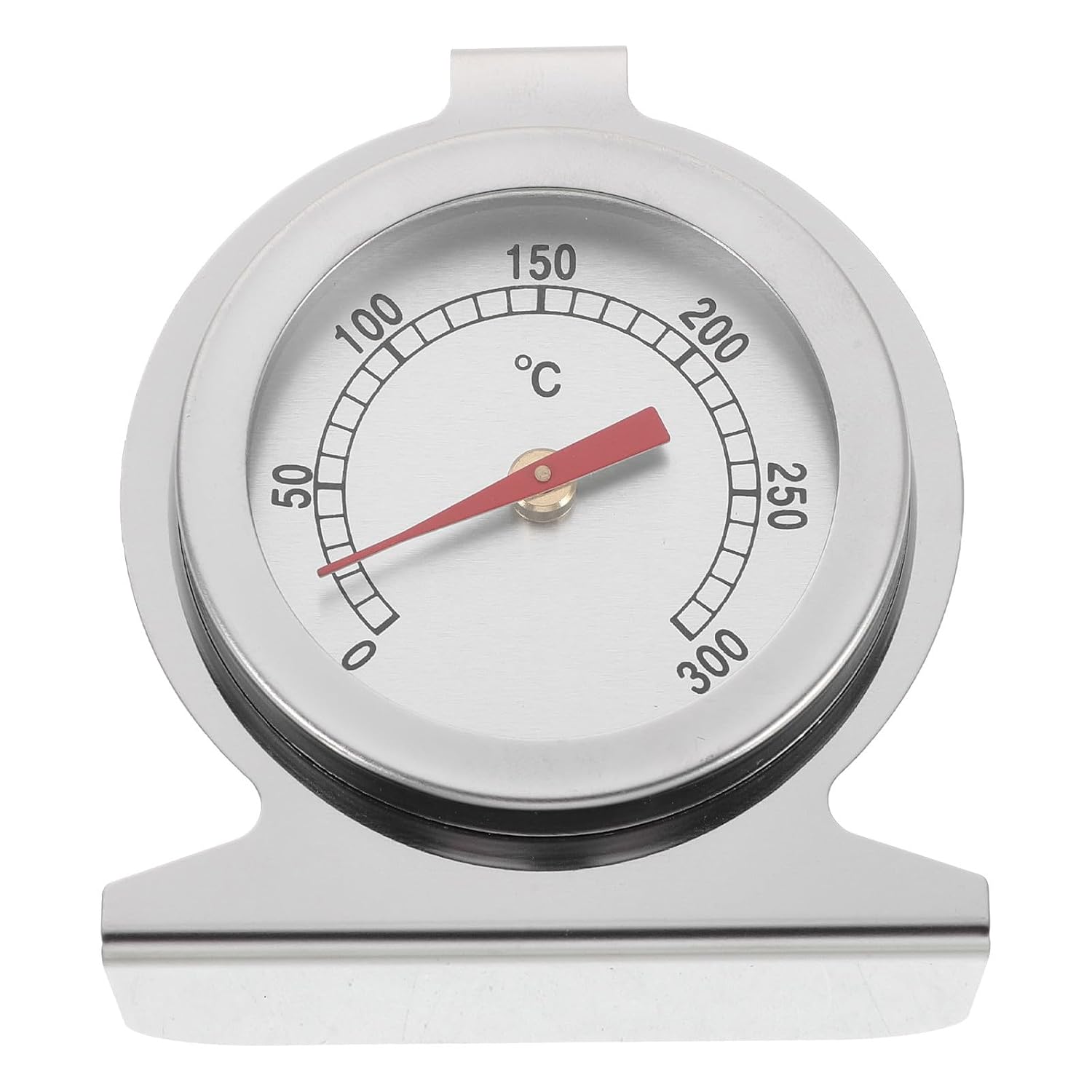 ABOOFAN Thermomètre de Four Acier Inoxydable C Cuisson Pâtisserie et Friture Accessoire Cuisine avec Cadran Lisible pour Four Électrique et Grill