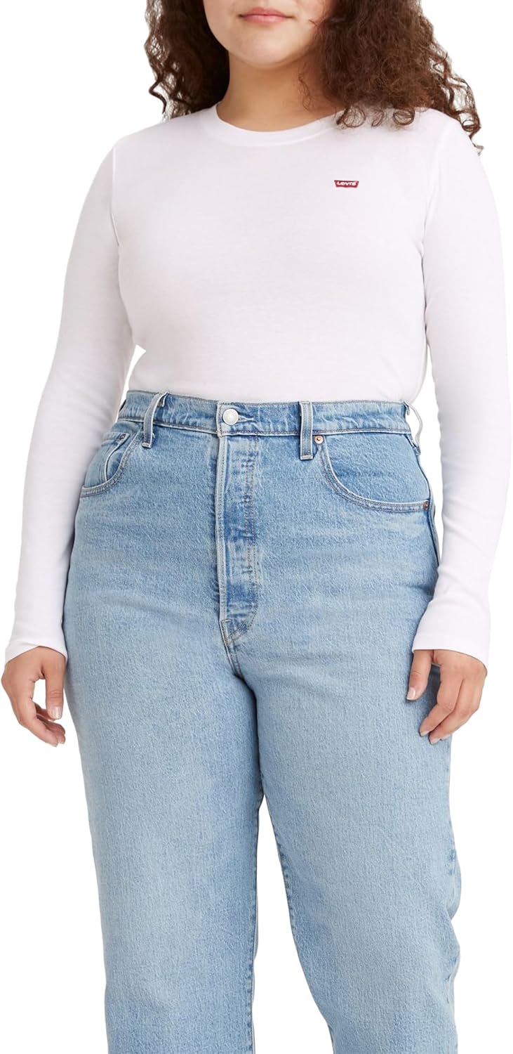 Levi's Long-Sleeve Baby Tee T-Shirt Femme