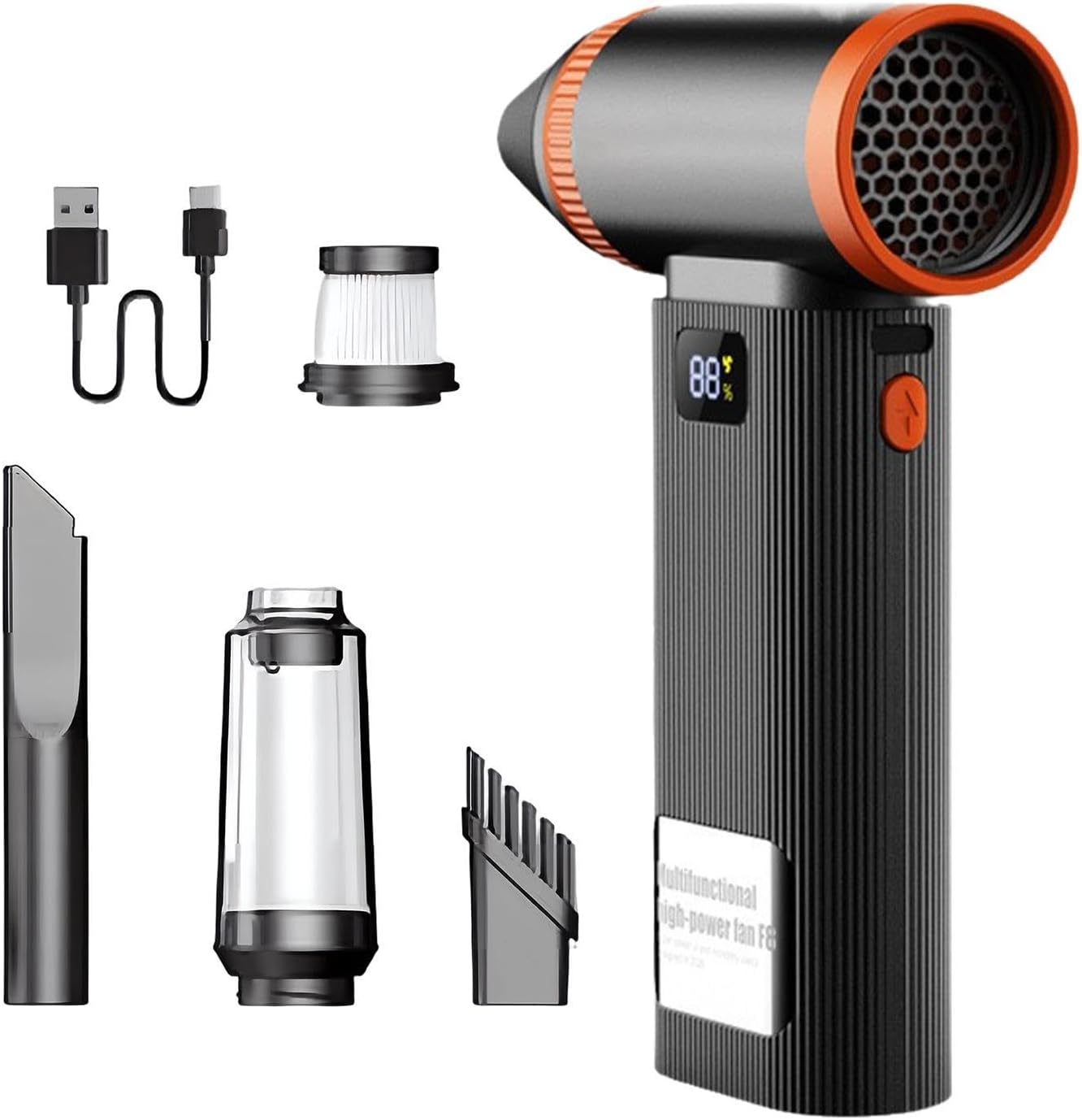 Plumeau à air comprimé rechargeable 130 000 tr/min 5 vitesses