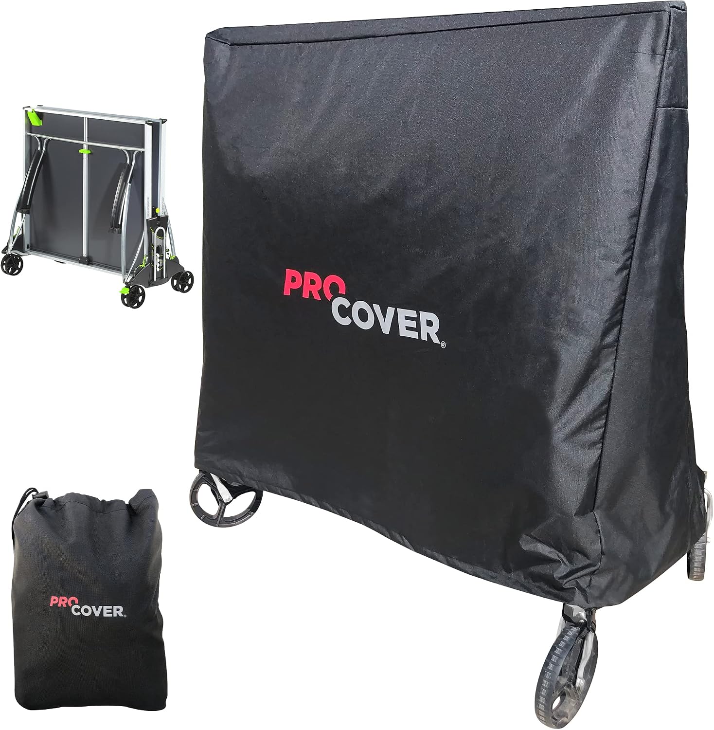 Housse Tennis de Table. Qualité Professionnelle. Ultra résistante et Waterproof. Bâche Universelle pour Table de Ping Pong