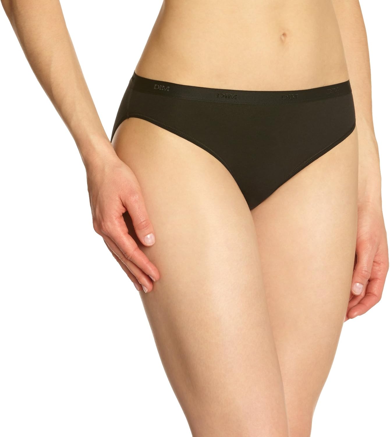 DIM Culottes Femme x3 | Les Pockets Ecodim | Coton & Élasthanne | Ceinture Confort | Multicolores | Invisibles sous Les Vêtements