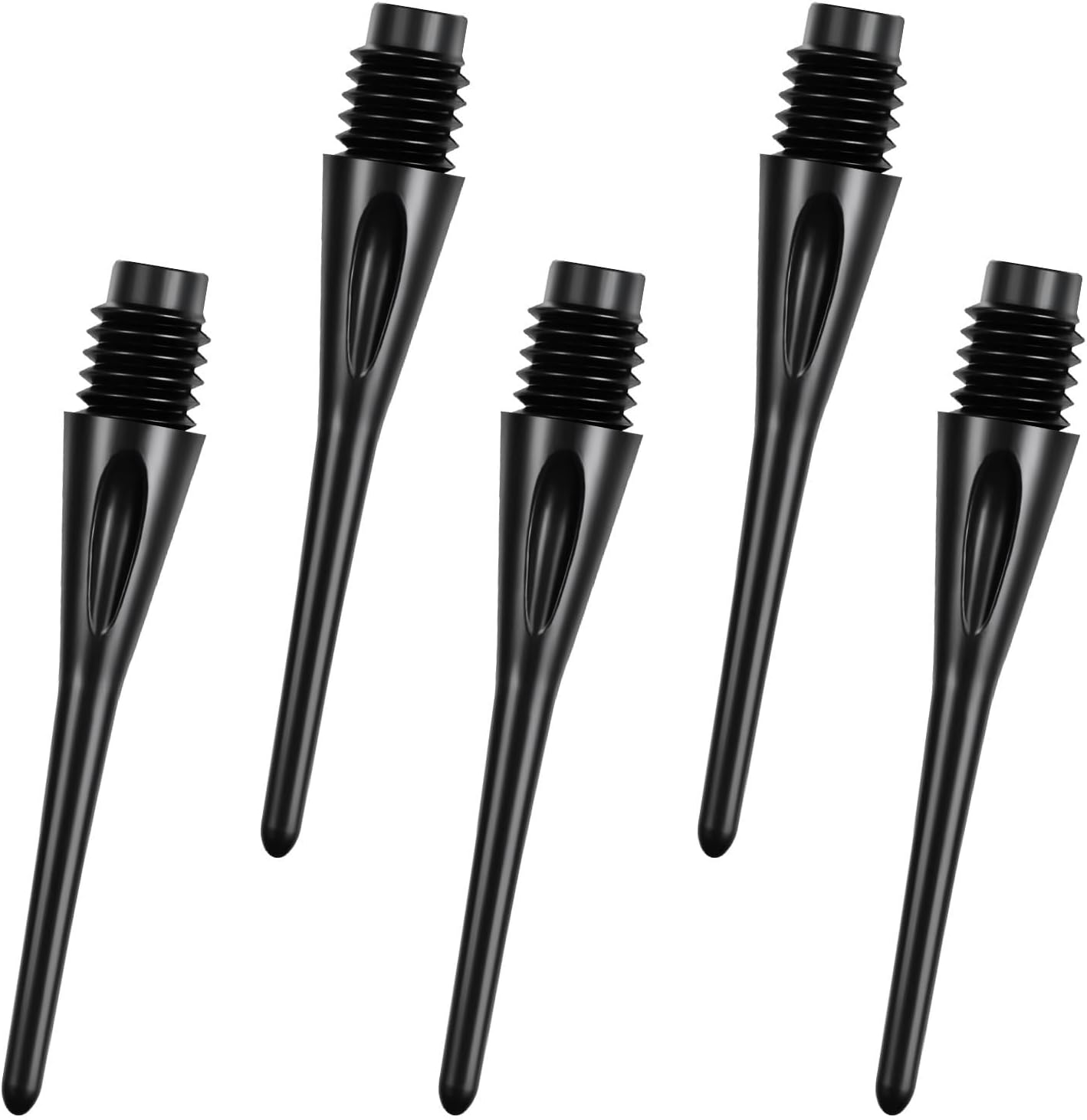 flintronic 100/200 Pièces Pointes de Fléchettes, Embout Flechette Pointe avec Filetage 2BA, Embouts de Fléchettes Souple de Qualité, Pointes de Rechange pour Fléchettes, pour Débutants Amateurs