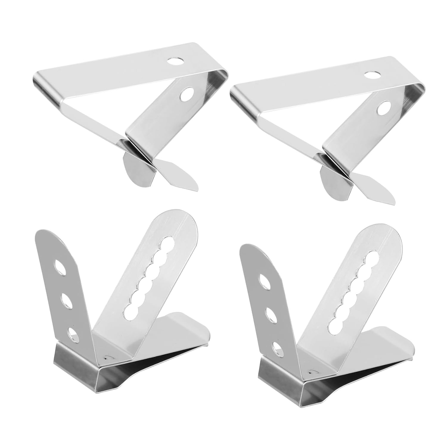Pince Thermomètre en Acier Inoxydable 4 Pcs, Sonde Viande