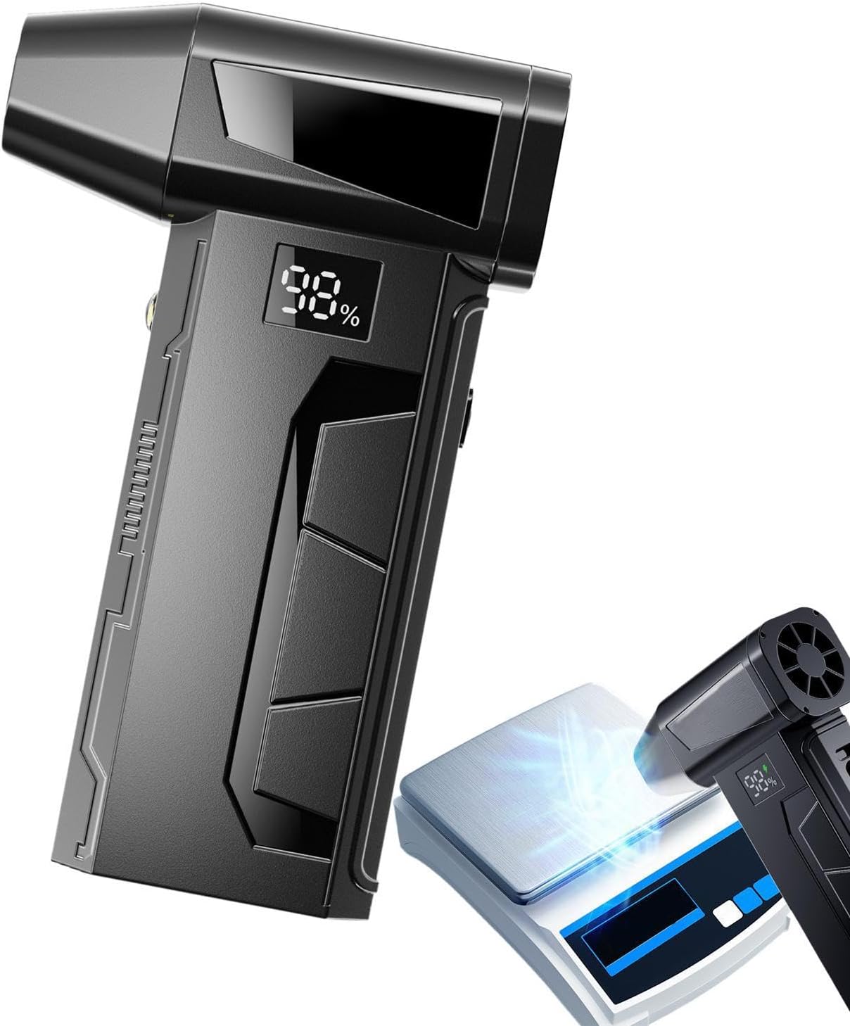 Souffleur d'air Nettoyage Sans Fil Réglable Portable