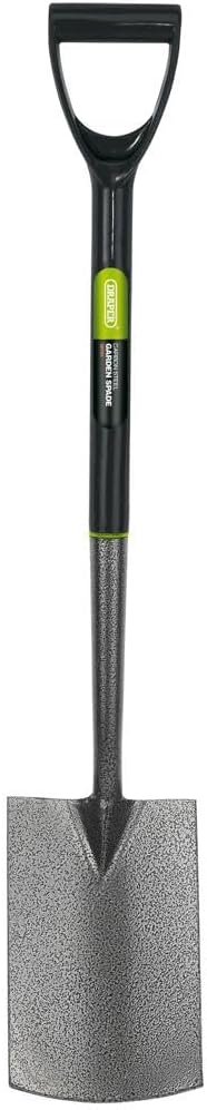 Draper Bêche de Jardin en Acier au Carbone – 88790 – Lame trempée et trempée pour Jardinage et lotissement
