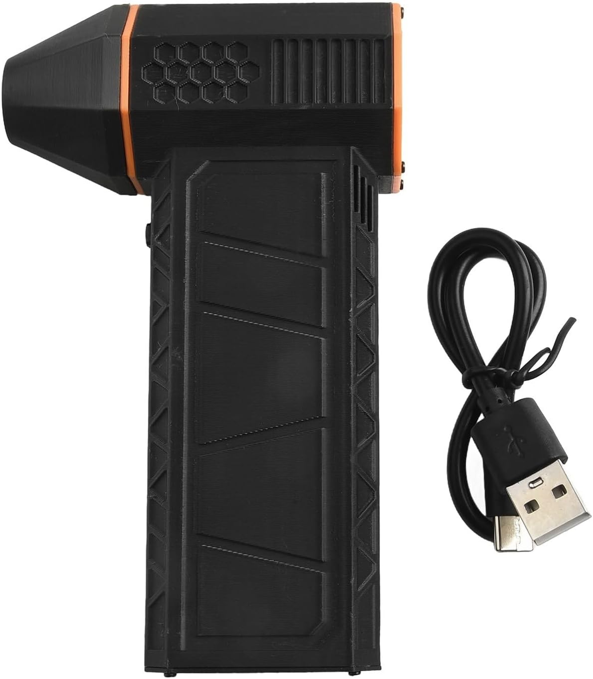 KiraKira Dépoussiéreur électrique sans fil 130 000 tr/min, 3000 mAh à air comprimé avec buse longue, ventilateur turbo portable de nettoyage électronique et