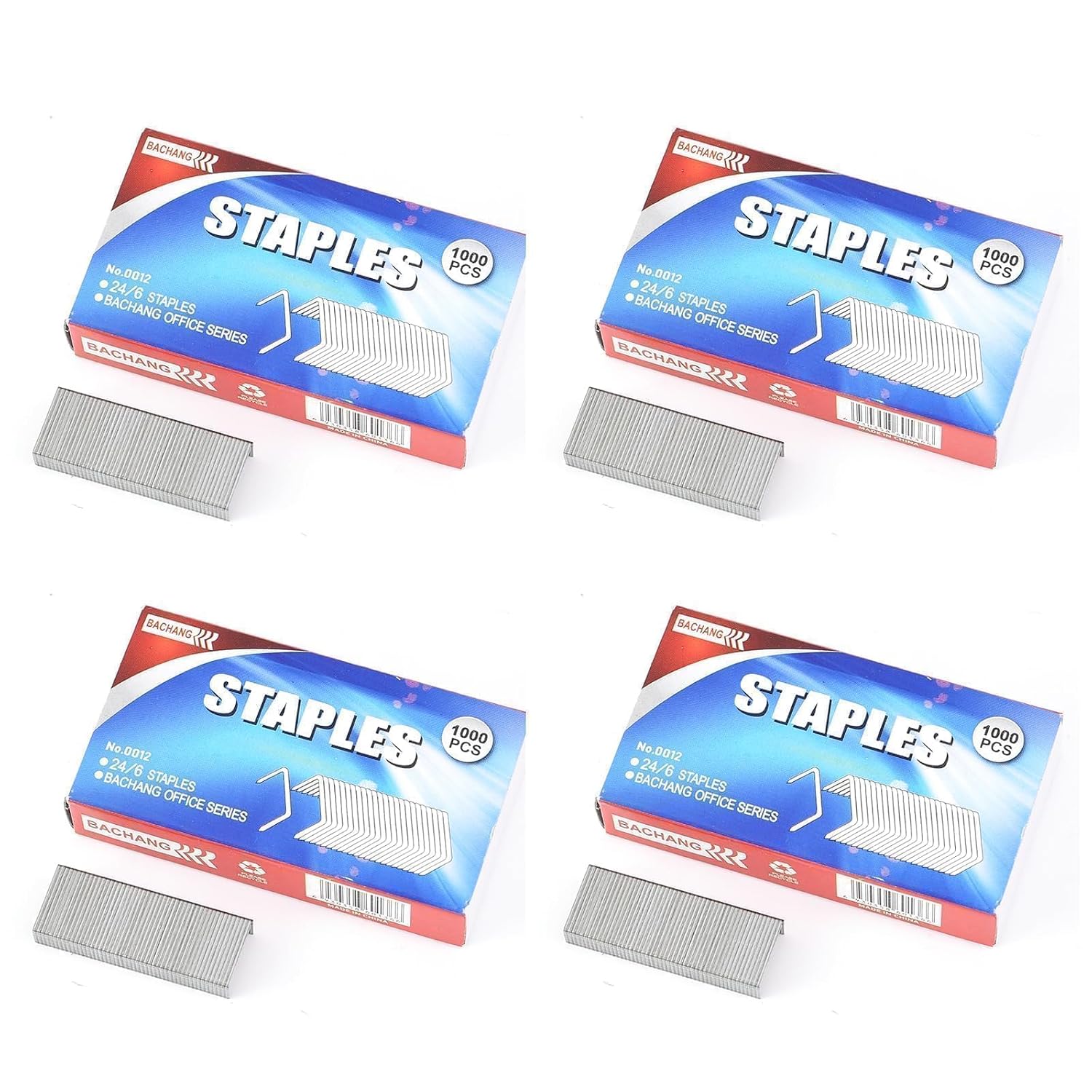 NIYATA 4000Pcs Agrafes 24/6,Agraphes 24/6,Staples 24/6