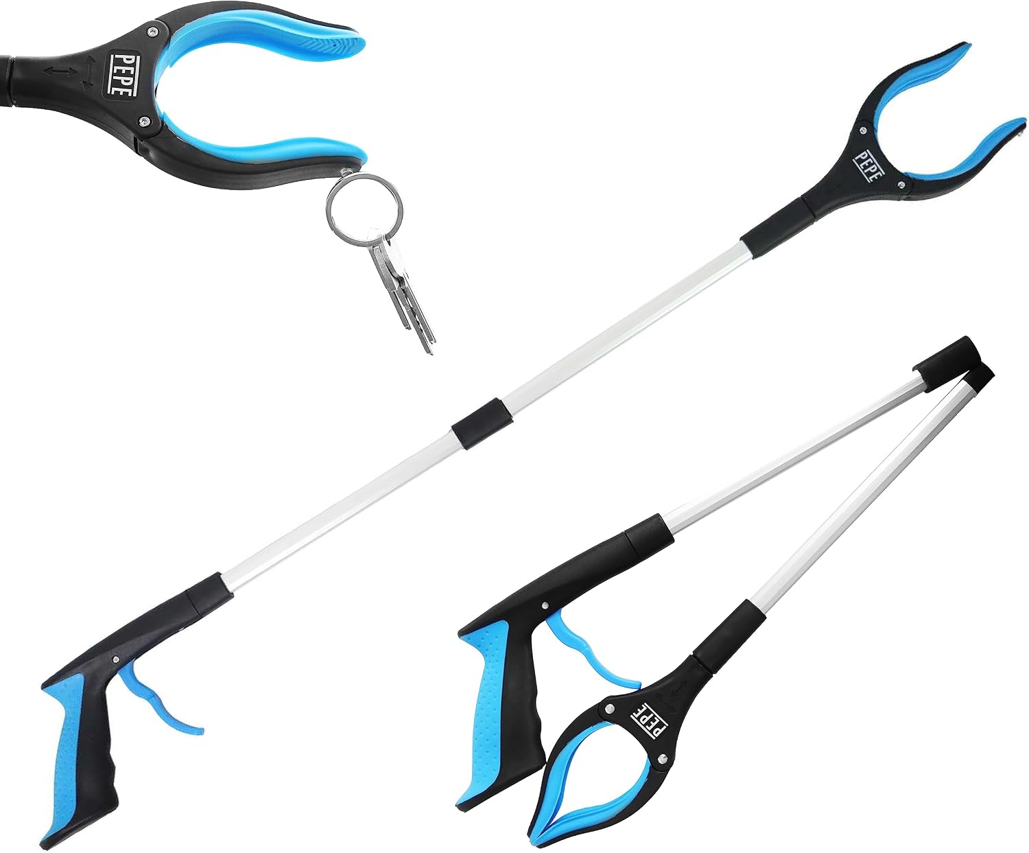 PEPE Mobility Pince Ramasse Objet Pliable, Déchets, Préhension (1 pc)