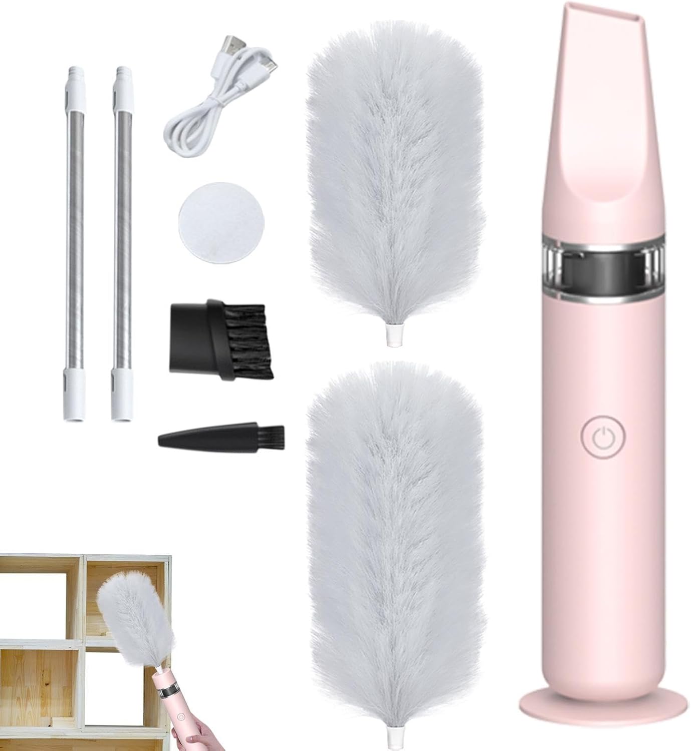Spin Duster - Collecteur De Poussière Automatique, De Nettoyage Rotative