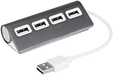Hub USB 2.0 – 4 Ports USB – Plug and Play – Multiprise USB (Rouge)