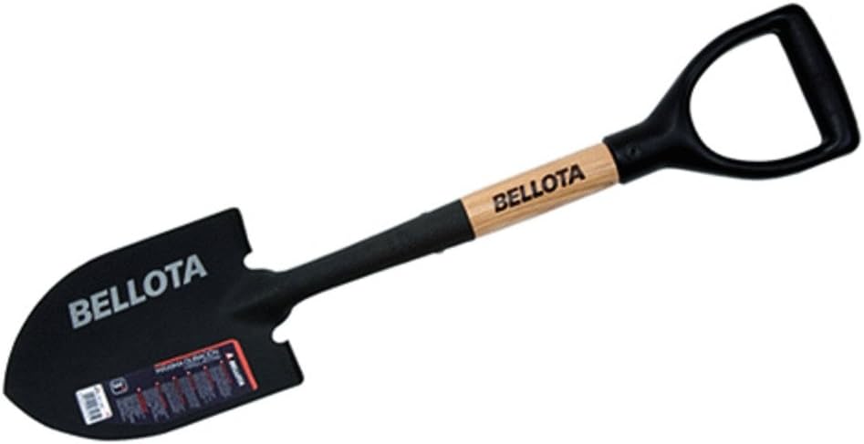 Bellota 5526 - Petite Pelle Multi-Usages avec Poignée en Anneau - Idéale pour le Camping, le Jardin et la Neige - Taille 150 x 680 mm
