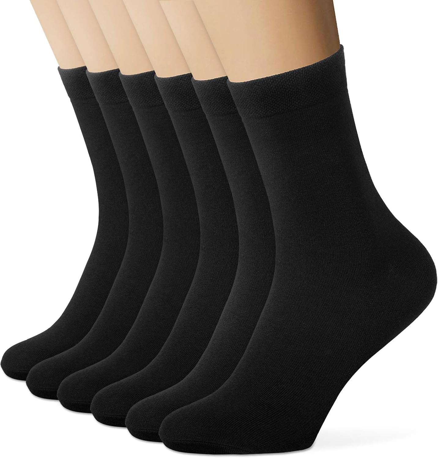 Chaussettes Homme,Chaussettes Femme Chaussette Homme Chaussettes de sport Lot de 6 Paires de Chaussettes Sport Femme Chaussettes en Coton Hommes Noir Blanc Classiques Chaussettes
