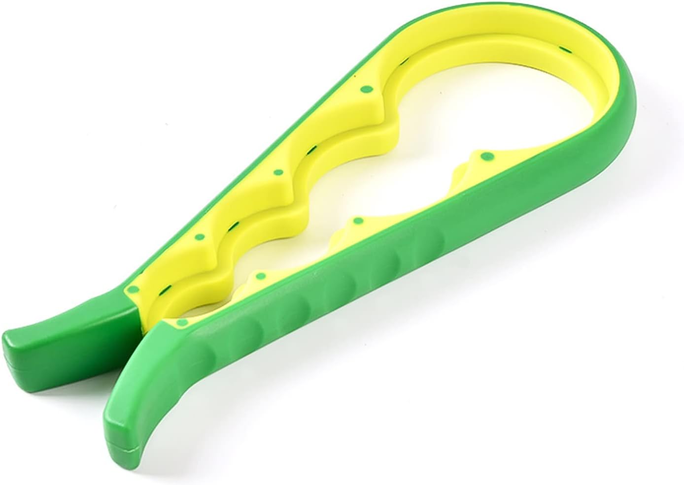 Ouvre Boîte Manuel, Décapsuleur Multifonction Ouvre Bouteilles, Antidérapants Ouvre Bocal Gadgets de Cuisine, pour la Main Basse, l'arthrite, âgées, Femmes, Vert