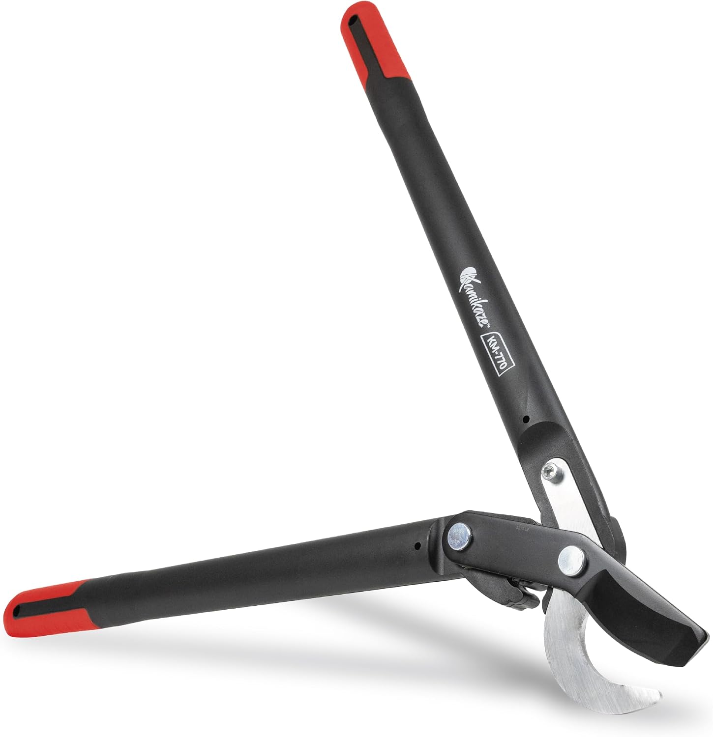 KAMIKAZE KM770 Coupe Branches Ébrancheur de 72cm avec Système Démultiplicateur de Force, Lames Acier SK5 pour Taille Facile. Poignée Ergonomique. Secateur 2 mais de Jardin Idéal pour Branches de 50mm