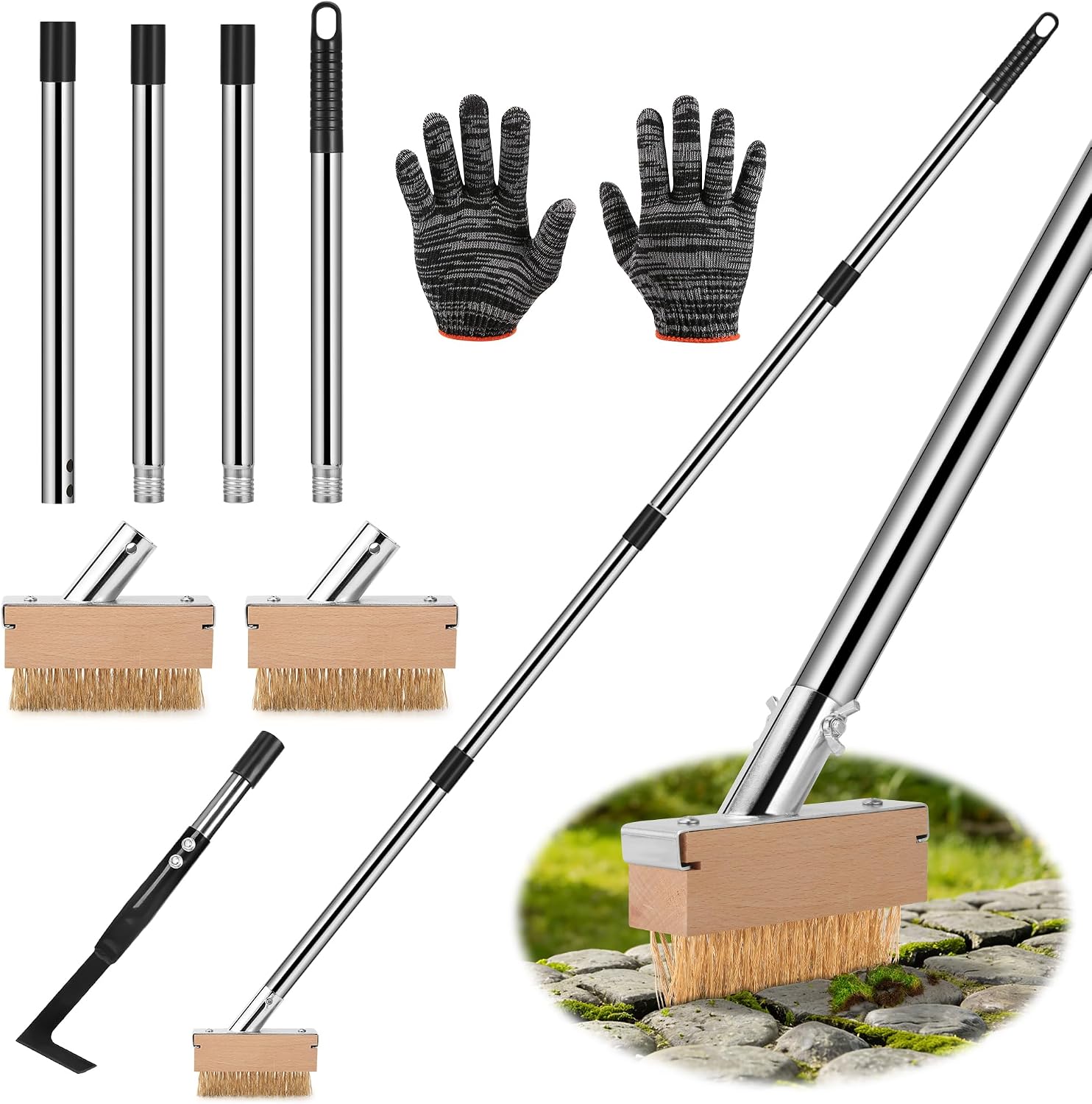 Outils Desherbage Mauvaise avec Long Manche, Mauvaise Herbe Outil