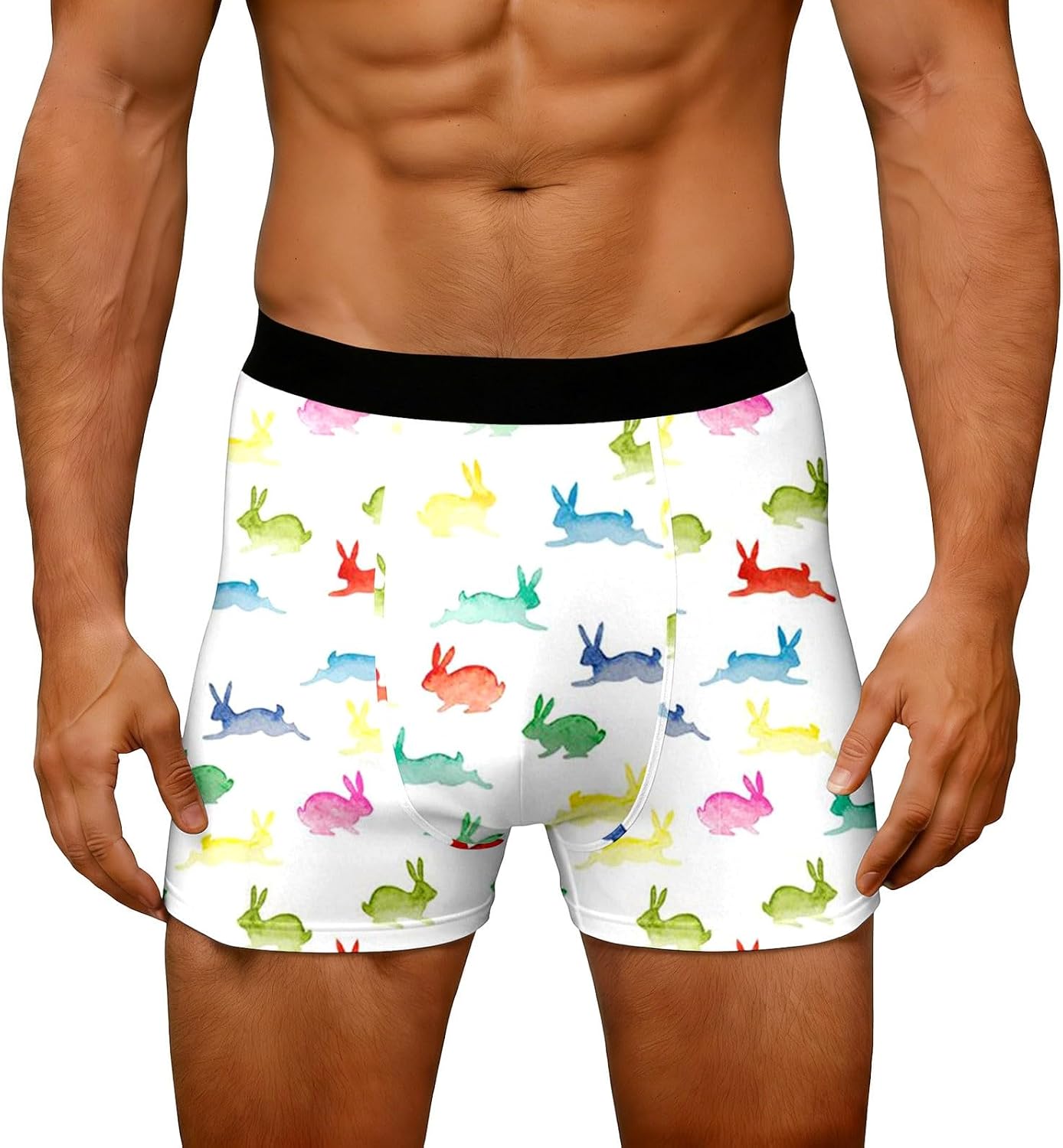 sous-Vêtements Homme Boxer Homme Briefs Blanc Microfibre Respirant Extensible Underwear Ajusté Dim Long Slips