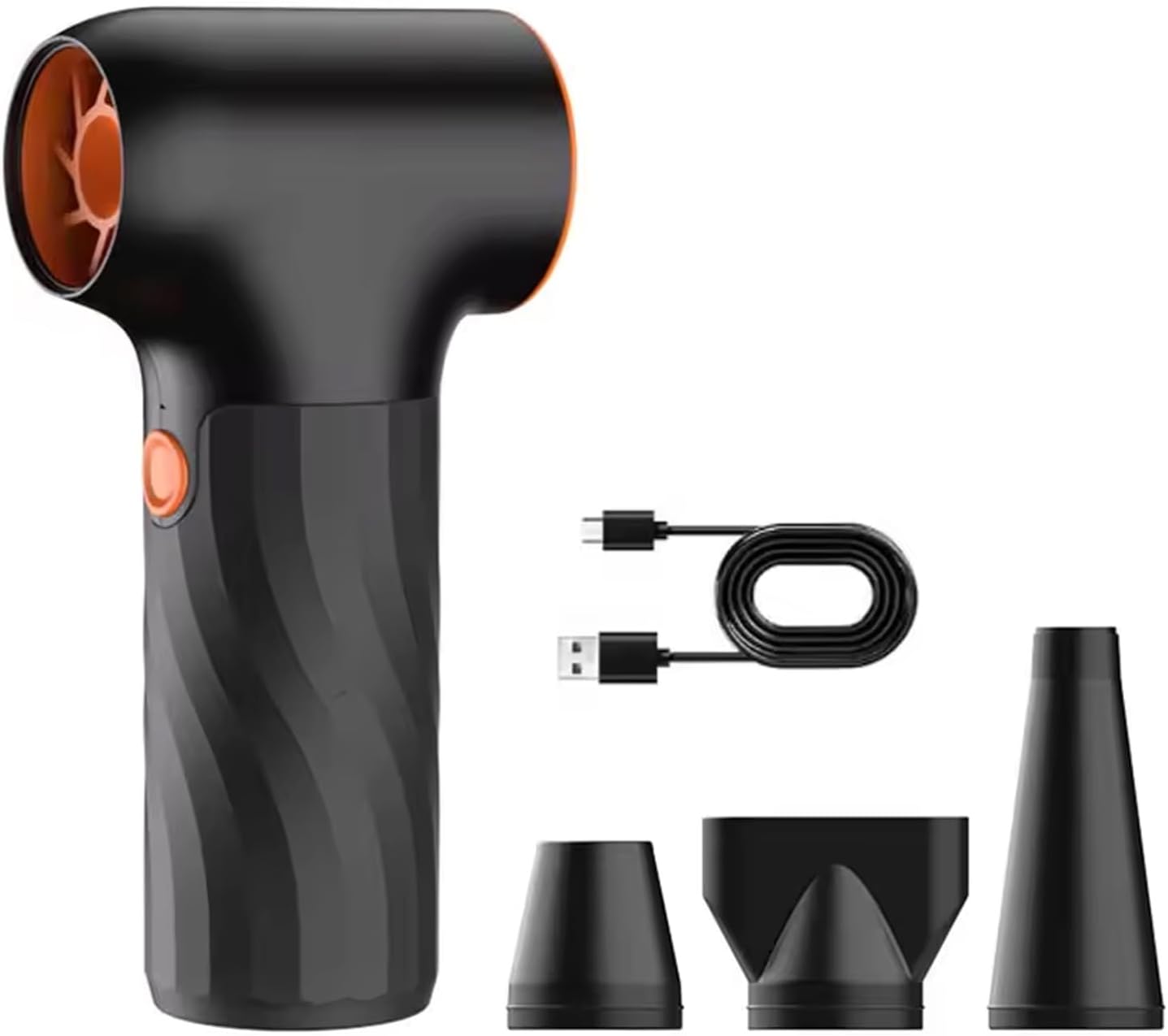 Souffleur électrique ergonomique à 3 vitesses pour un nettoyage efficace des sièges de voiture et des bureaux
