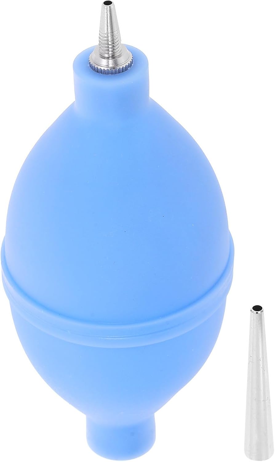 Souffleur de Nettoyage pour Objectif, Grand Format, Silicone Bleu