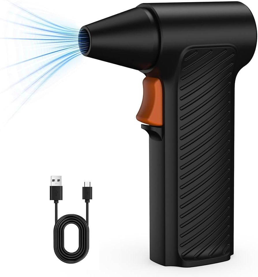 BlissfulAbode Mini souffleur Jet Dry avec moteur sans balais pour un nettoyage haute performance